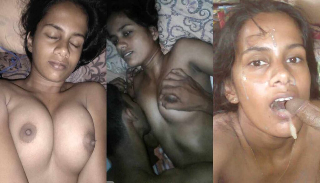 Sri Lankan Cuckold Couple Wife Showing Mastrubating Giving a Blowjob Double Handjob Riding Fucking in Missionary & Taking a Cumshot on Stomach & Face Desi MMS